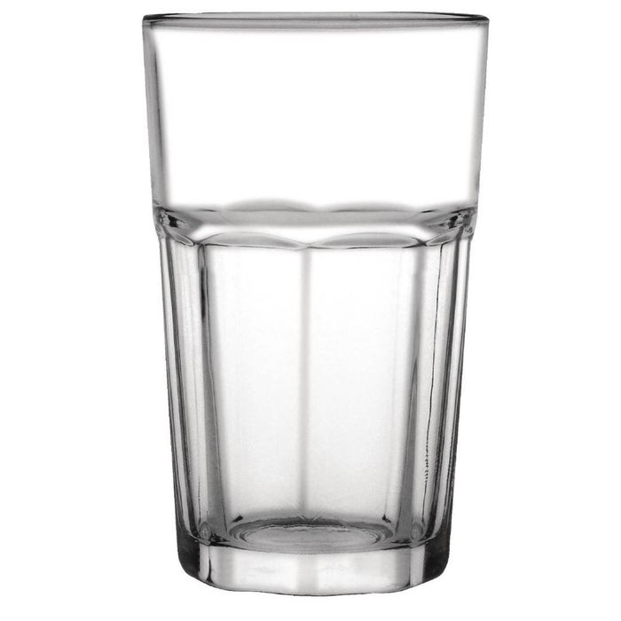 Olympia Toughened Orleans Hi Ball Glasses Stackable 430ml 12 Pack