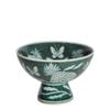 Belle Thistle Porcelain Bowl 23x16cm Round - Green