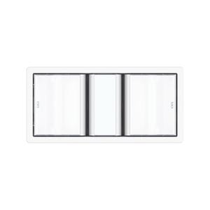 IXL White Tastic Luminate Dual 3 In 1 Bathroom Heater Exhaust Fan And Light