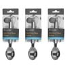 3PK Topchef Stainless Steel Scoop Spoon Kitchen Utensil 19.5cm Silver