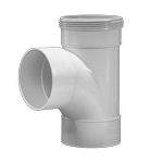 Holman 80mm 88° Female and Female PVC DWV Plain Junction