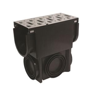 Everhard EasyDRAIN Pressed Stainless Steel Grate And Slim Pit