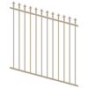 ProtectorAl 0350-1200W x 1200H Paperbark Spear Top Pool Fence Panel Raked Up to 15º
