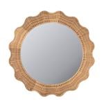 Astin Sinclair 600mm Natural Round Mirror