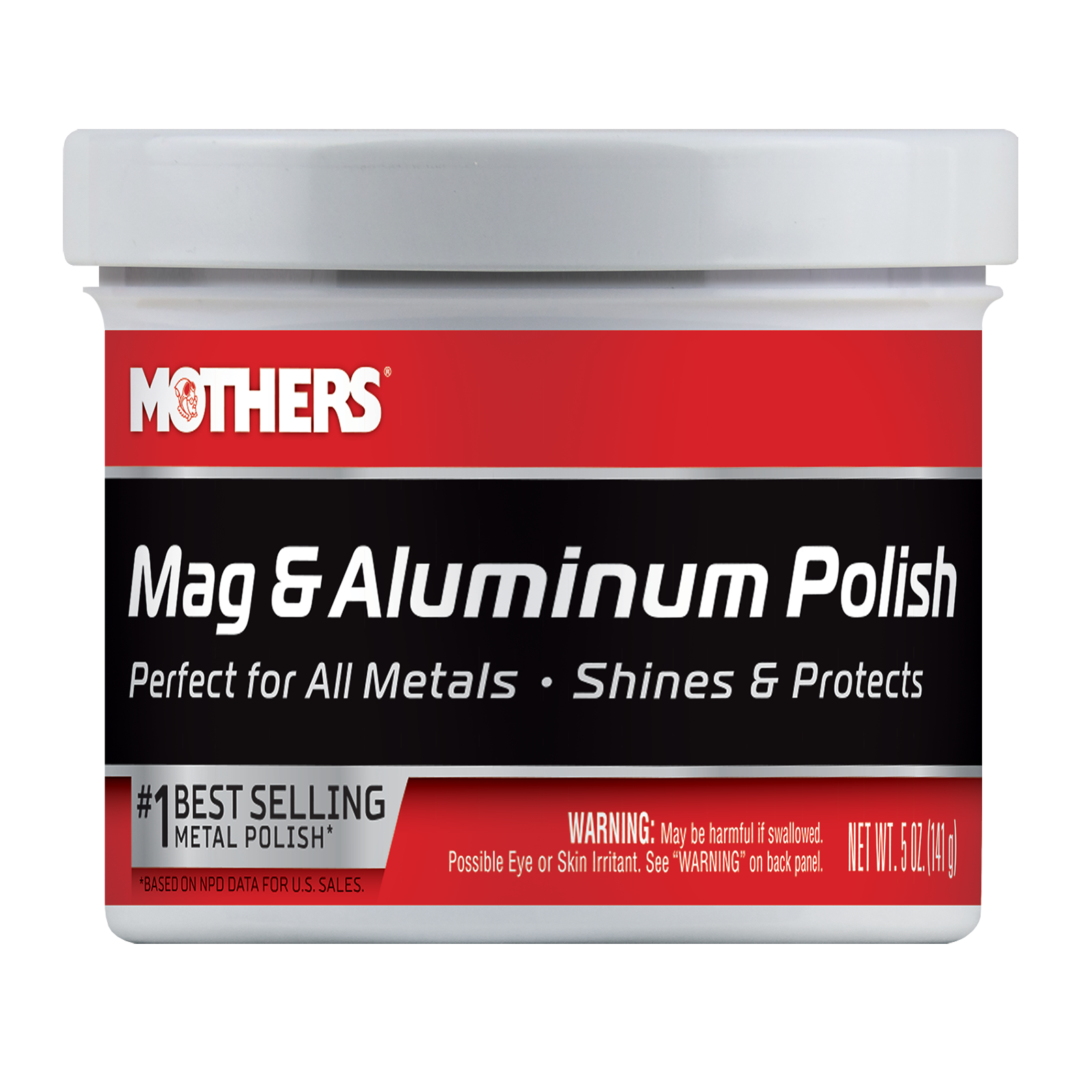 Mothers 141g Mag & Aluminium Metal Polish