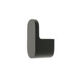 Zenith 62mm Matte Black Radius Robe Hook