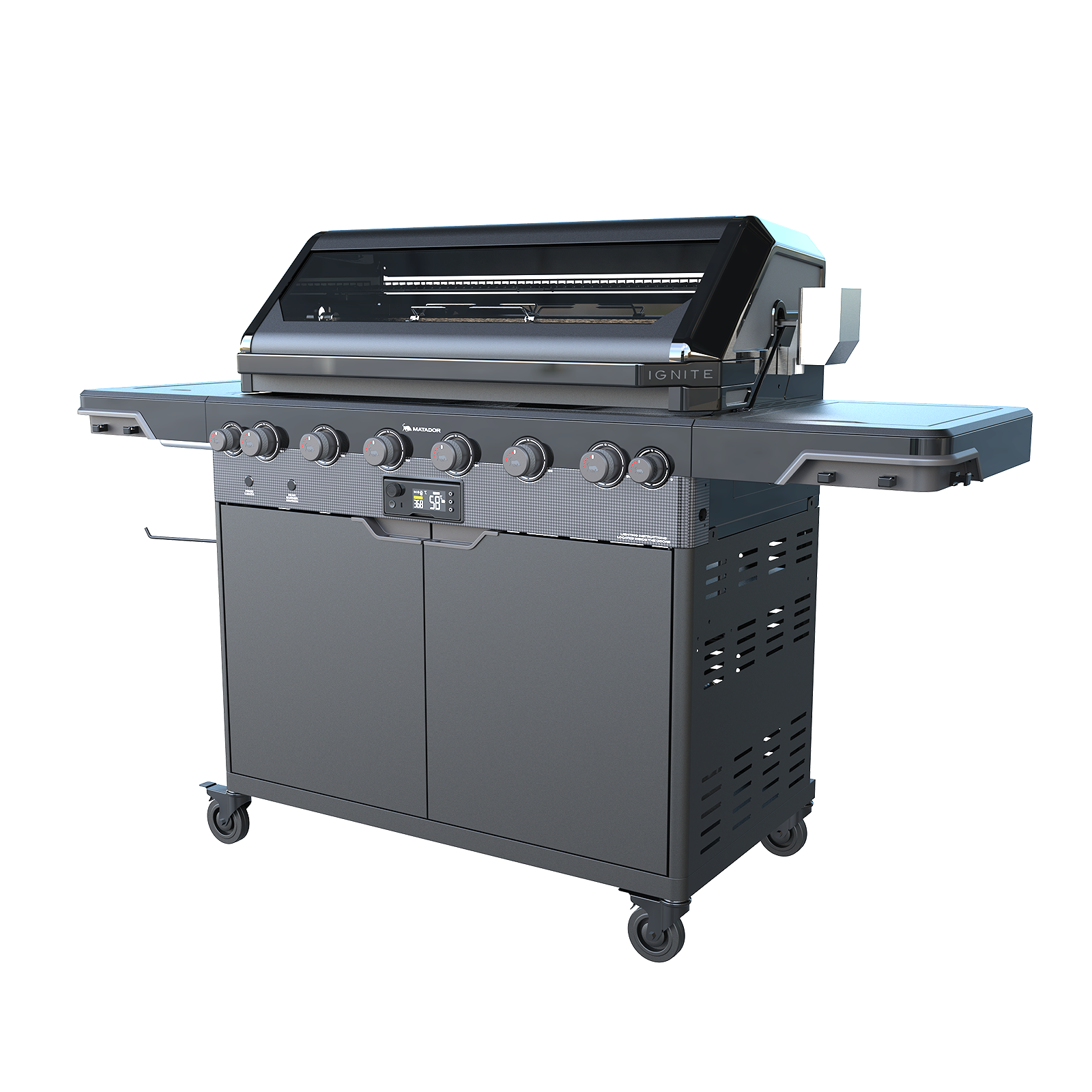 6 Burner BBQs Flat Top Hooded BBQs Bunnings Australia