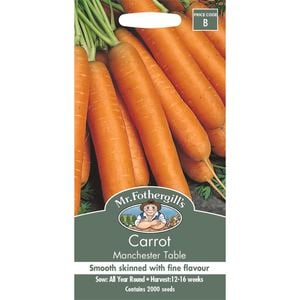 Mr Fothergill's Carrot Manchester Table Vegetable Seeds