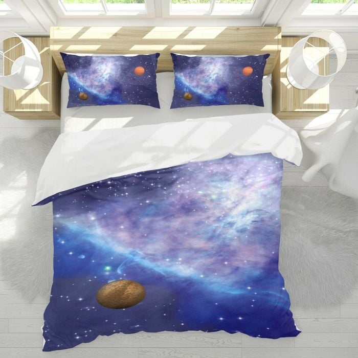 3D Planet Starry 221 Bed Pillowcases Quilt King Single Size