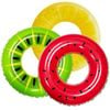 Catzon 3pcs Inflatable Swim Tube Raft Summer Fruits Painting Pool Toys