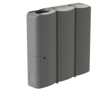 Promax 2,000L Light Grey Slimline Tank
