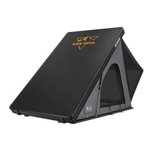 San Hima Kalbarri Lite Gen 2 Rooftop Tent Hardshell With Ladder Grey 4wd Camping
