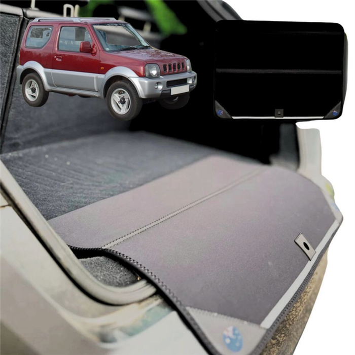 Rear Cargo Boot Bumper Protector for Suzuki Jimny 1998 - 2018 JB - XL (98 x 55) - Black