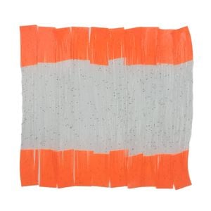 Artizan 22 Strand Silicon Skirting, Clear W Orange Tips, Qty 20