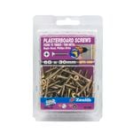 Zenith 6G - 18 x 30mm Needle Point Gold Passivated Plasterboard Screw - 100 Pack