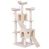 Beastie Wooden 180cm Kitten Cat Tree Tower