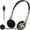 Verbatim Wired Over-the-head, On-ear Stereo Headset - Grey - Binaural - Supra-aural - 32 Ohm - 20 Hz To 20 Khz