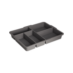 Inabox 420 x 322 x 55mm Large Grey Modular Insert Tray