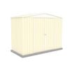 Absco Sheds 3.0 x 1.44 x 2.30m Classic Cream Double Door Highlander Garden Shed