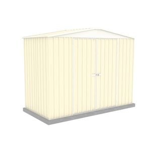 Absco Sheds 3.0 x 1.44 x 2.30m Classic Cream Double Door Highlander Garden Shed