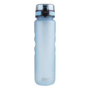 Oasis Tritan Ergonomic Textured Sports Water Drinking Bottle 1L Glacier Blue