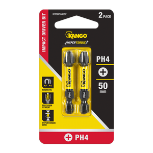 Kango 50mm HyperTorque PH4 Impact Driver Bit - 2 Pack