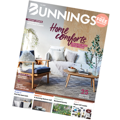 Bunnings Magazine cover