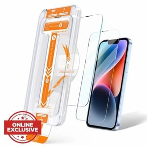 Tough On iPhone 14 Plus Tempered Glass Screen Protector 2 Pack with Installation Kit