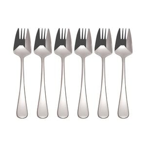 6pc Maxwell & Williams Cosmopolitan S/S Buffet Fork Set - Silver