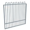 ProtectorAl 1201 - 1500 x 1500mm Deep Ocean Aluminium Garden Gate Loop And Spear With Mid Rail