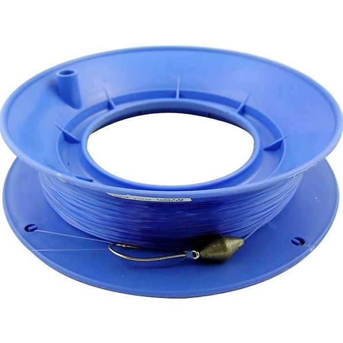 10 Inch Hand Caster Pre Rigged with 200m of 100lb Mono Fishing Line