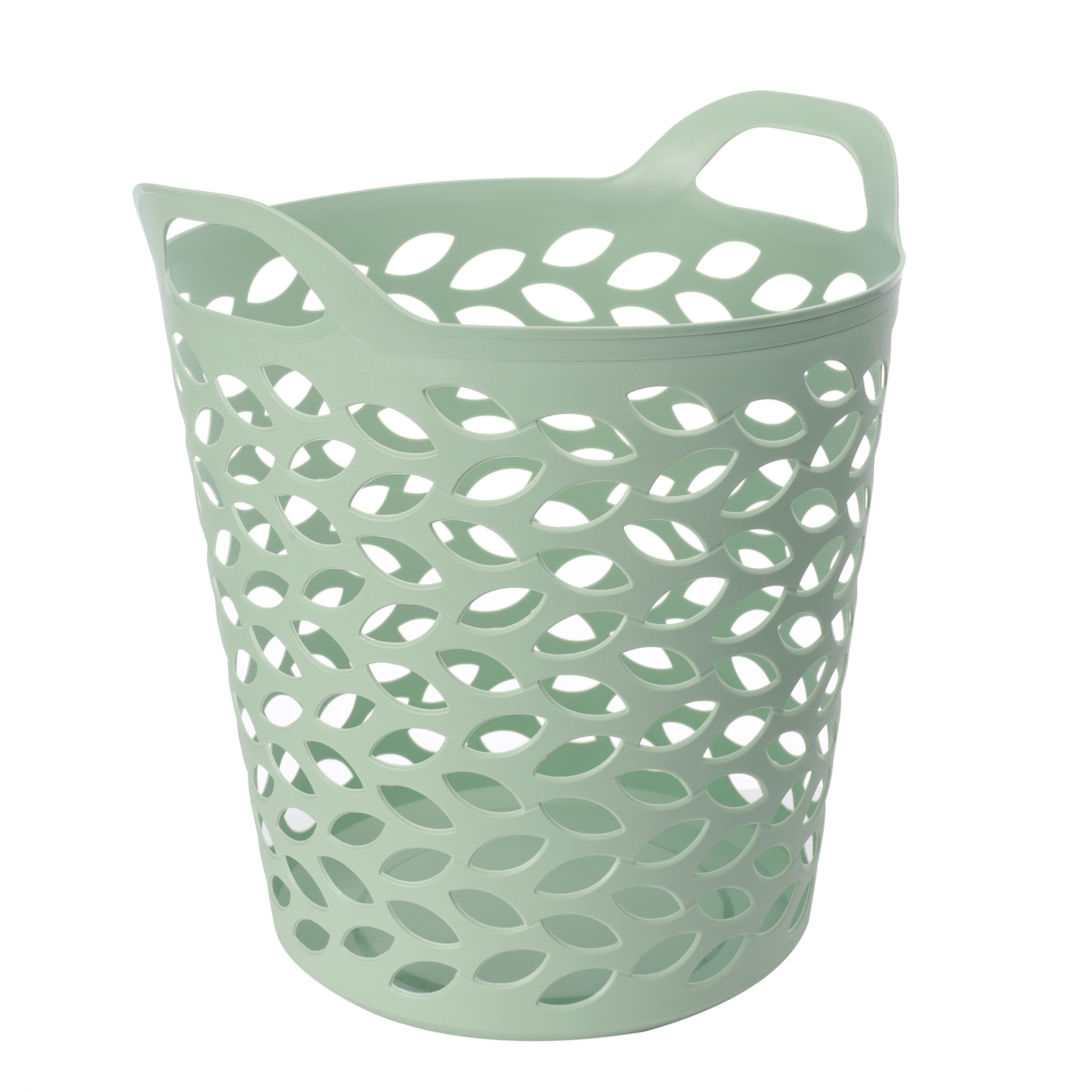 Ezy Storage 53L Cameo Fleur Flexi Laundry Basket product image