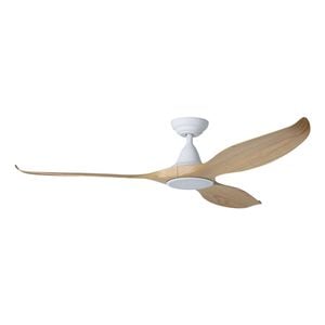 Eglo Noosa 60" Dc Fan 18w Led Tri-col White/blackbutt