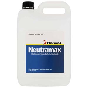 Ranvet Neutramax Greyhounds Mild Diuretic & Urinary Buffer Treatment 5L
