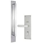 Gainsborough 450mm Stainless Steel Double Cylinder Allure Trilock Omni Accent Pull Handle