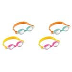 4pc Intex Kids/Children Swimming/Snorkeling Eye Goggles 3-8y