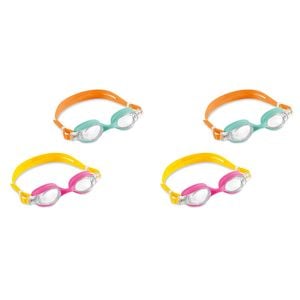 4pc Intex Kids/Children Swimming/Snorkeling Eye Goggles 3-8y