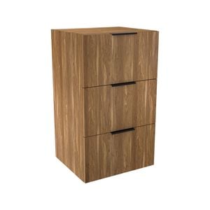 Lugna 768 x 450 x 380mm Cove 3 Drawer Storage Cabinet