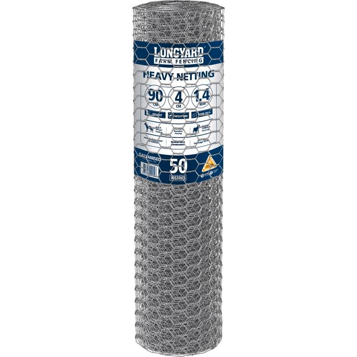 Longyard 90 x 4cm 1.4mm 50m Netting Wire