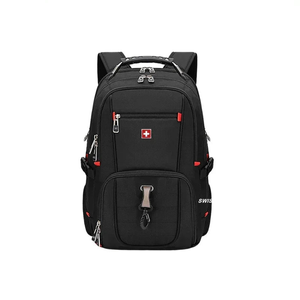 NNEOBA Waterproof Backpack with USB Charging PortRucksack Black