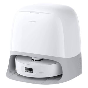 Roborock Qrevo Curv 2 Flow Robotic Vacuum Cleaner - White