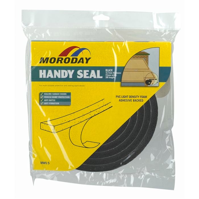 Moroday 12.7 x 25mm x 3m Garage Weatherseal