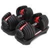LSG 48kg Adjustable Dumbbell Weight Plates Pair 2x 24kg