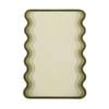 Loopsie-220cm X 150cm-fasano Tonal Green And Ivory Scalloped Washable Rug