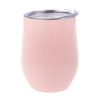 Oasis Stainless Steel Insulated Wine Tumbler Double Walled 330ml Soft Pink