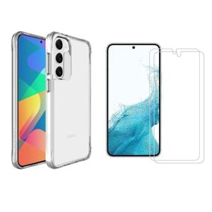 Icoverlover For Samsung Galaxy Galaxy S23 Case + 2-pack Glass Screen Shields