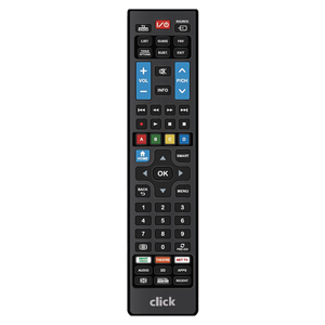 Click Universal TV Remote Control