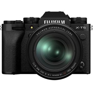 FUJIFILM X-T5 Camera w/ XF 16-80mm Lens - Black