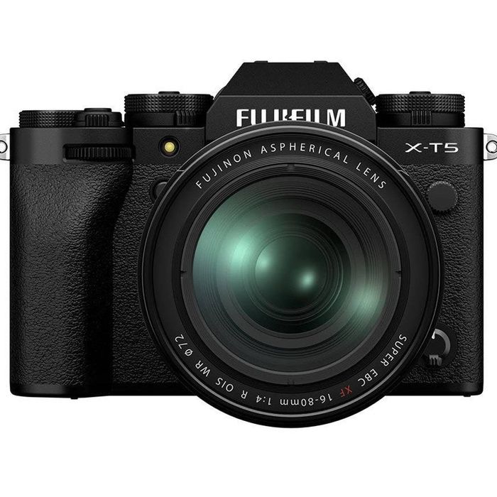 FUJIFILM X-T5 Camera w/ XF 16-80mm Lens - Black