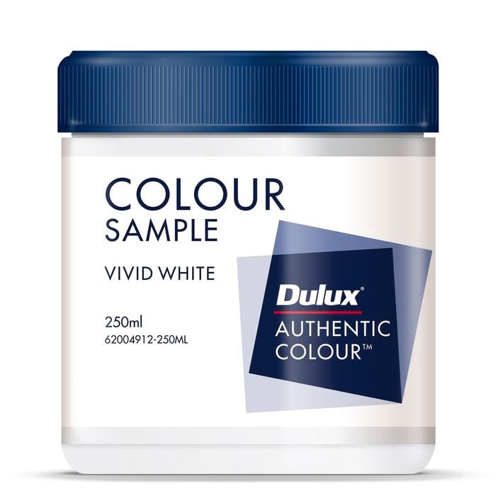 Dulux 250ml White Sample Pot - 250ml